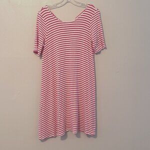 Kaileigh summer cotton/terry dress with cross back detail